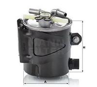 Filtre à carburant Filtre de conduite WK 919/1 MANN-FILTER pour RENAULT