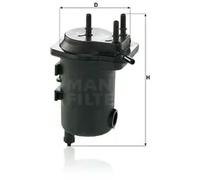 Filtre à carburant Filtre de conduite WK 939/12 x MANN-FILTER pour RENAULT