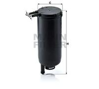 Filtre à carburant Filtre de conduite WK 939/14 x MANN-FILTER pour IVECO TEMSA