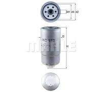 Filtre à carburant Filtre vissé KC 182 KNECHT pour IVECO JEEP NEW HOLLAND