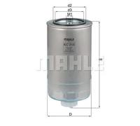 Mahle Original Filtre à carburant KC 214 Filtre vissé pour IRISBUS IVECO ASTRA CASE IH