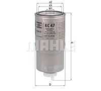 Filtre à carburant Filtre vissé KC 47 MAHLE pour BMW 3 5 5 Touring