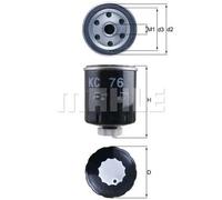 Filtre à carburant KNECHT KC 76