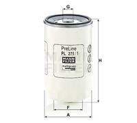 MANN-FILTER PL 271/1 Filtre à carburant - pour Applications non routières