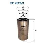 Filtre à carburant Filtre vissé PP 879/3 FILTRON pour JEEP IVECO OTOKAR