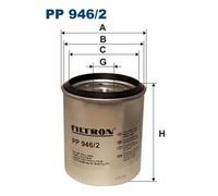 Filtre à carburant Filtre vissé PP 946/2 FILTRON pour JEEP CHRYSLER