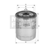 Filtre à carburant Filtre vissé WK 11 051 MANN-FILTER pour RENAULT TRUCKS VOLVO