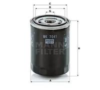 Filtre à carburant MANN-FILTER WK 7041