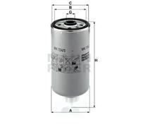 MANN-FILTER WK 724/3 Filtre à carburant - pour Poids-lourds + Autobus