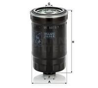 Filtre à carburant Filtre vissé WK 8019/1 MANN-FILTER pour KIA HYUNDAI