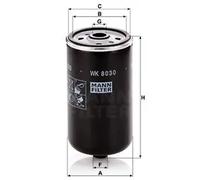 Filtre à carburant Filtre vissé WK 8030 MANN-FILTER pour HYUNDAI KIA