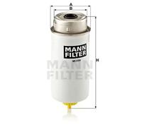 Filtre à carburant Filtre vissé WK 8104 MANN-FILTER pour FORD TRANSIT Fourgon