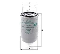 Filtre à carburant Filtre vissé WK 842 MANN-FILTER pour FIAT FORD LANCIA VOLVO