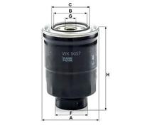 MANN-FILTER Filtre à carburant WK 9057 z vissé pour Mitsubishi, Citroën
