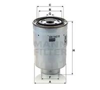 Mann Filter Filtre à carburant WK 940/16 x