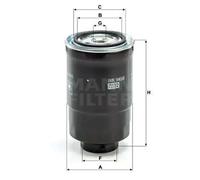 Filtre à carburant Filtre vissé WK 940/6 x MANN-FILTER pour NISSAN BMC FORD LDV