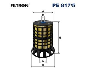 Filtre à carburant FILTRON PE 817/5