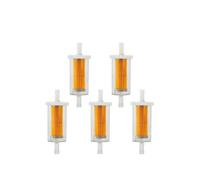 Filtre à carburant for conduite de carburant 1/4 845125; 695666; 14469b; 695666; 498688; 2405002; 1083831 Filtre à huile for tondeuse autoportée(5PCS)