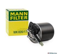 MANN-FILTER WK 820/17 Filtre à carburant - pour Véhicule de tourisme + utilitaires