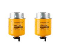 Filtre à carburant GETOPAUTO compatible avec Caterpillar CAT 901C 902C 903C, 156-1200, Pièce neuve pour Camion, Engin de chantier