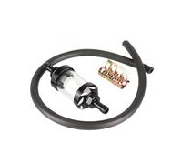 Filtre À Carburant Intérieur De 8 Mm pour Moto, avec Colliers De Serrage pour Tuyau D'essence, pour Scooter, Pit Bike, Dirt Bike, Universel Filtres Tuyaux