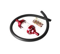 Filtre À Carburant Intérieur De 8 Mm pour Moto, avec Colliers De Serrage pour Tuyau D'essence, pour Scooter, Pit Bike, Dirt Bike, Universel Filtres Tuyaux