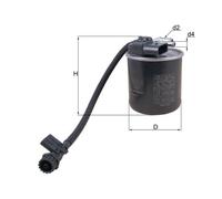 Filtre à carburant KL 947 MAHLE pour MERCEDES-BENZ