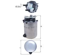 Filtre à carburant KNECHT KL 1027