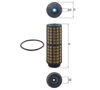 Filtre à carburant KNECHT KX 564D