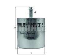 Filtre À Carburant MAHLE Filtre De Tuyau KL 315