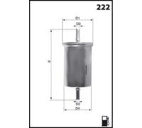 Mecafilter ELE6005 Filtre à essence