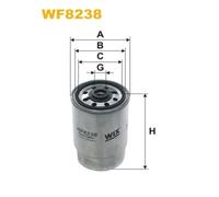 Filtre À Carburant Wix Wf8238