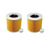 Filtre à cartouche 2 PCS for l'aspirateur Karcher WD3 Prime WD2 WD3 WD1 MV3 MV2 WD 3 P Kit d'extension contre la poussière fine