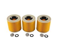 Filtre À Cartouche 3 Pièces Compatible Avec L'aspirateur Karcher WD3 Premium WD2 WD3 WD1 MV3 MV2 WD 3 P Kit D'extension Contre Les Poussières Fines