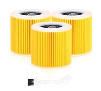Filtre À Cartouche 3 Pièces, Compatible Avec Les Aspirateurs Karcher WD3 Premium WD2 WD3 WD1 MV3 MV2 WD 3 P, Kit D'extension Contre Les Poussières Fines
