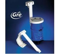 Filtre à cartouche immergé - GRE - 36,5 x 18,9 x 18,9 - 2.0 M3/H - Bleu - Plastique