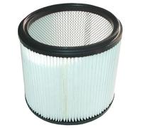 Filtre à cartouche poly pour l'air d'échappement pour divers aspirateurs eau et poussière industriels Cleancraft 7010108