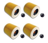 Filtre à cartouches pour aspirateur sec humide Aspirateur multi-usage KÄRCHER A 2204 2254 2101 2201 wd2 wd3 MV2 MV2 MV3 wd2.200 wd3.500 p WD 3.200, WD 3300 M, WD 3500 P comme 6.414-552.0
