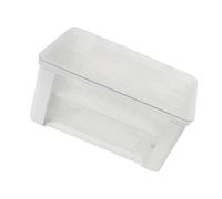 Filtre à Cascade pour Aquarium à Tortues, Boîte Blanche en Plastique | Circulation D’eau Accélérée, Filtration Multicouche, pour Bassin et Cuve