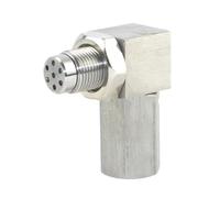 filtre à catalyseur Capteur d'oxygène d'échappement automobile, bouclier de rapport air-carburant, résistance à la température à 90° en acier inoxydable