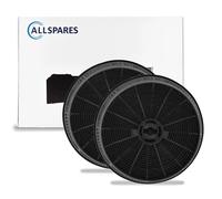 Filtre à charbon (2pcs) ETNA REC10 par AllSpares