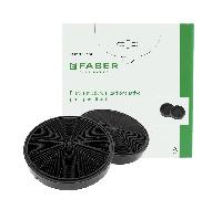 Faber Filtre à charbon actif F8 Kit 2 C.F. D196 H37
