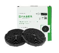 Faber Appliances Filtre à charbon actif F3 KIT 2 C.F. D155 H16 pour hotte anti-odeurs