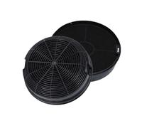 Lot de 2 filtres charbon type 47 Hotte 484000008784, CFC0141497, IGNIS, LADEN, FAURE, ARISTON HOTPOINT, PRIVILEG, BAUKNECHT, IKEA WHIRLPOOL, INTEGRA,