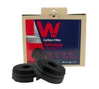 Filtre à charbon (2pcs) d'origine WPRO Type 58 / AKB000/1