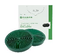 Filtre à charbon (2pcs) longue durée d’origine Faber FFL8 / D196 / H37