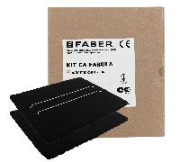 Filtre à charbon (2pcs) longue durée d’origine Faber pour FABULA PLUS / F12 / 112.0261.258