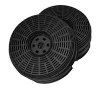 AllSpares Filtre à charbon actif Lot de 2 Ø142 mm – Bosch DHZ2600/Samsung MA-CF102