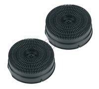Filtre à charbon 2x compatible avec Whirlpool 484000008782 pour hotte