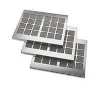 Filtre à charbon (3pcs) régénérable d'origine Siemens 17004040 / LZ20JXP00